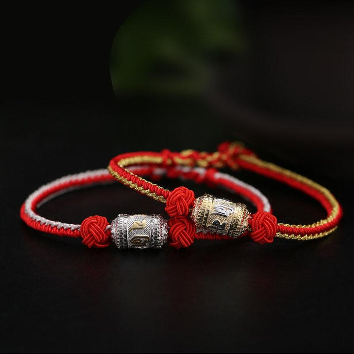 Tibetan Mantra Bracelet - Luck & Protection