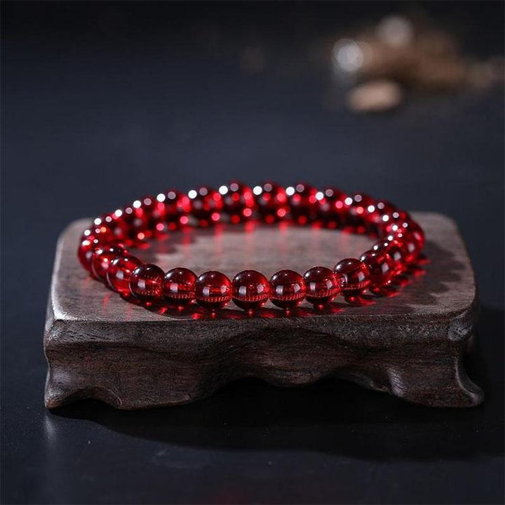 Red Garnet Stone Bracelet - Reignite Your Love