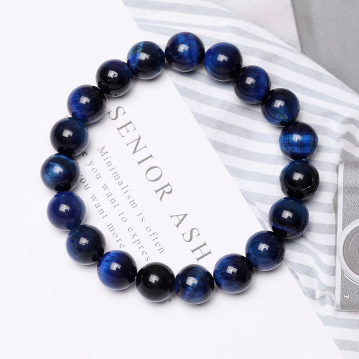 Blue Tiger’s Eye Bracelet - Confidence & Creativity