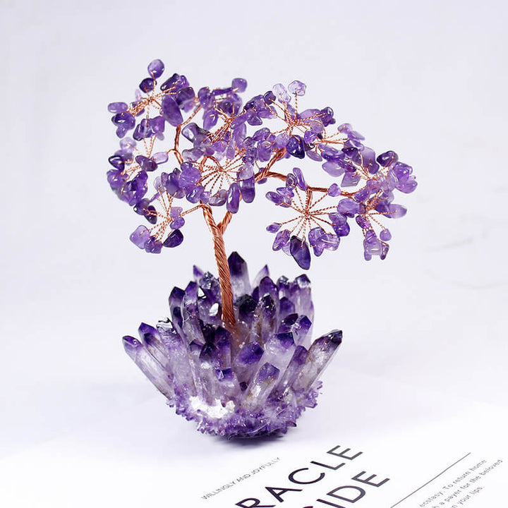 Feng Shui Amethyst Crystal Tree - Crystal Tree of Life