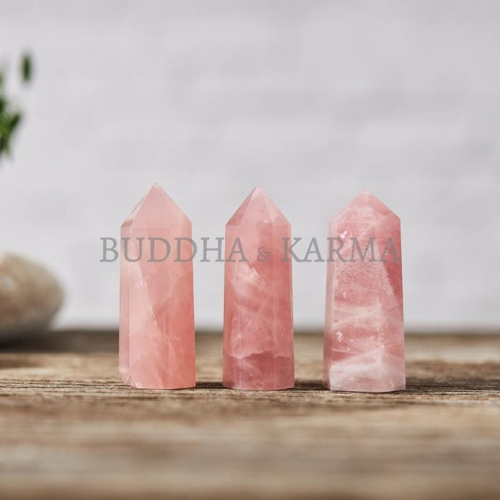 Rose Quartz Wand - Heart Chakra Healing