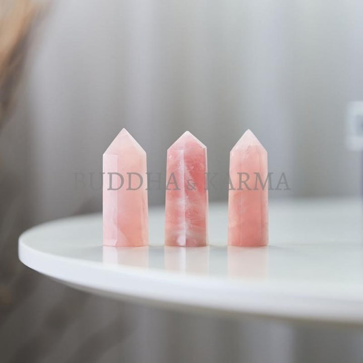 Rose Quartz Wand - Heart Chakra Healing