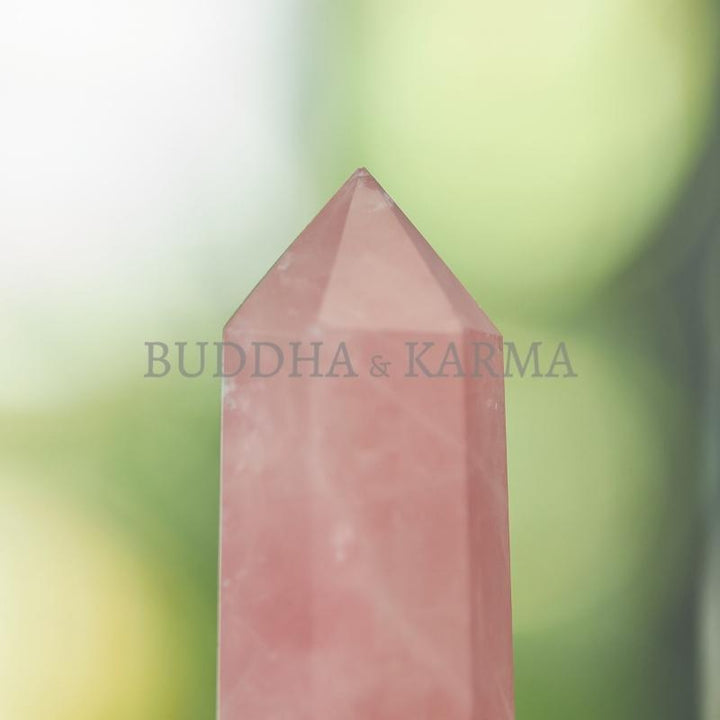 Rose Quartz Wand - Heart Chakra Healing