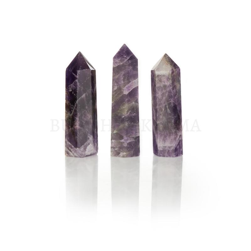 Amethyst Crystal Wand - Crown Chakra Healing