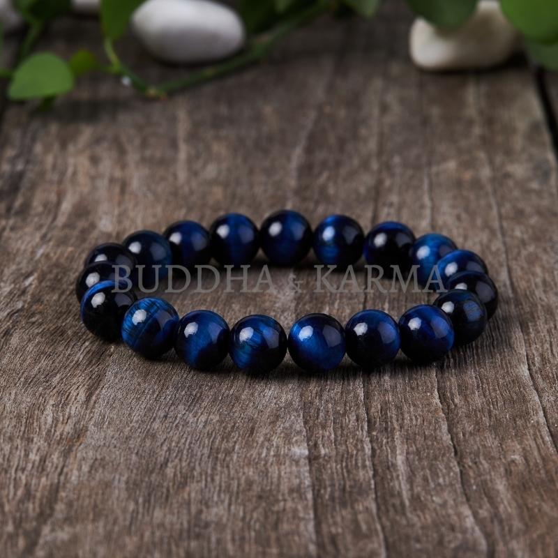 Blue Tiger’s Eye Bracelet - Confidence & Creativity