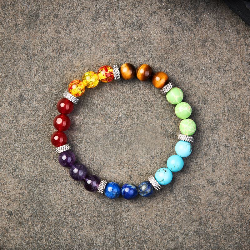 7 Chakra Stone Bracelet