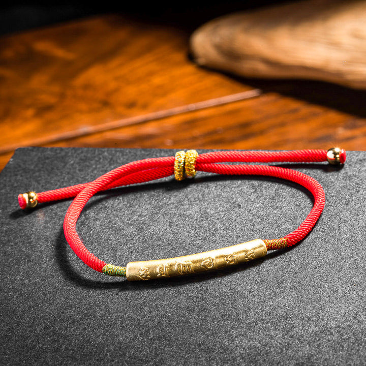 Tibetan Lucky Bracelet Red String Bracelet Buddhist Lucky Charm