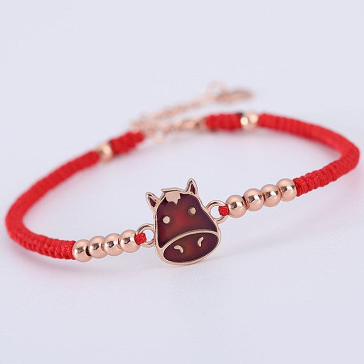 Red String Chinese Zodiac Bracelets - Luck & Protection