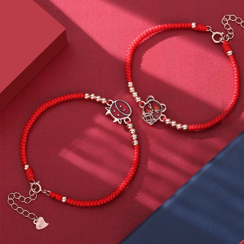 Red String Chinese Zodiac Bracelets - Luck & Protection