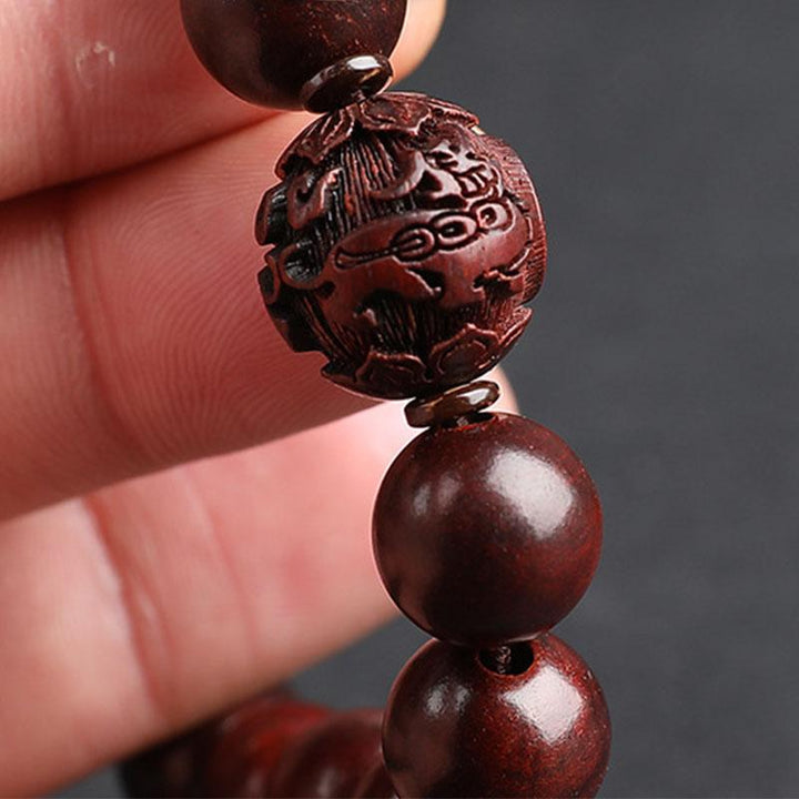 Sandalwood Bracelet Buddhist Meditation Beads - Peace & Concentration