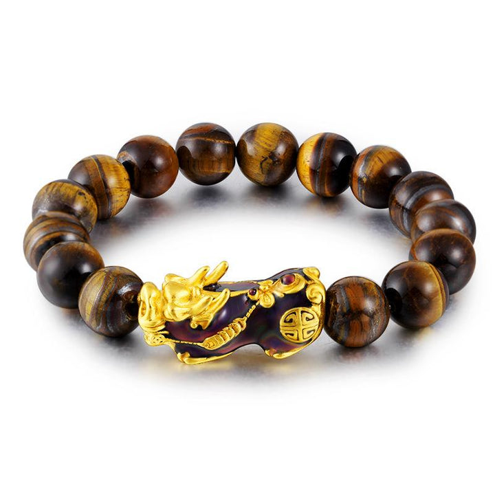 Tiger’s Eye Pixiu Prosperity Bracelet